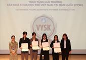 Vinh danh các nhà khoa học trẻ Việt Nam tại Hàn Quốc
