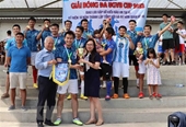 Sôi nổi Giải Bóng đá UGVB mừng 50 năm quan hệ ngoại giao Việt Nam-Bỉ