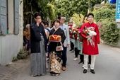 Đám cưới đặc biệt của chú rể Nhật và cô dâu Việt nhận mưa tim