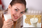 Da mềm mại, ngăn lão hóa sớm từ sữa đậu nành