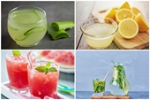 10 đồ uống giải khát giúp thải độc, thanh lọc cơ thể