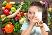 Lời khuyên dinh dưỡng giúp xương chắc khỏe ở trẻ nhỏ