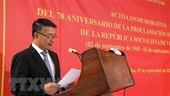 Lần đầu tiên tổ chức kỷ niệm Quốc khánh Việt Nam tại Santiago de Cuba