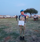 Nữ “chiến sĩ mũ nồi xanh” nén nỗi nhớ nhà, tình nguyện ở lại thêm 1 năm làm nhiệm vụ gìn giữ hòa bình