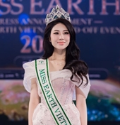 Nhan sắc cô gái đại diện Việt Nam tại Hoa hậu Trái đất 2023