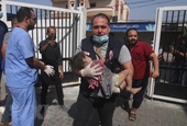 Pháp điều tàu sân bay trực thăng đến hỗ trợ các bệnh viện tại Gaza
