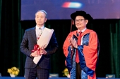 Tổng lãnh sự Nhật Bản phát biểu truyền cảm hứng bằng tiếng Việt trong lễ tốt nghiệp