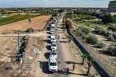 Xung đột Hamas-Israel Đoàn xe cứu trợ quy mô lớn tiến vào Dải Gaza