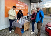 3 học sinh đem cà phê muối qua Phần Lan để bán