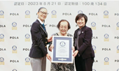 Nhật Bản Cụ bà 100 tuổi lập kỷ lục là cố vấn sắc đẹp lớn tuổi nhất thế giới