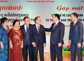 Chủ tịch QH Việt Nam và Lào gặp mặt thân mật lưu học sinh Trường Hữu nghị T78