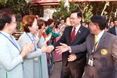 Chủ tịch Quốc hội thăm Khu Di tích Chủ tịch Hồ Chí Minh tại Udon Thani