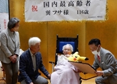 Cụ bà già nhất Nhật Bản qua đời ở tuổi 116