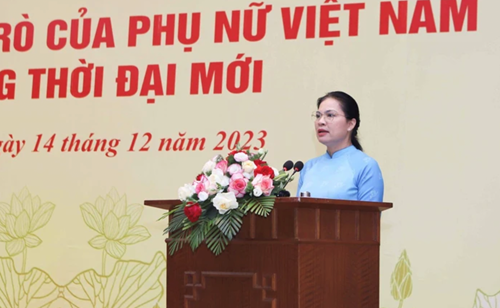 Chủ tịch Hội LHPN Việt Nam Phát huy tối đa vai trò của phụ nữ Việt Nam trong thời đại mới