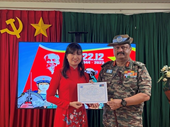 Tư lệnh Phái bộ UNMISS khen tặng nữ quân nhân Bệnh viện dã chiến Việt Nam