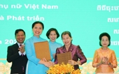 Quan hệ hợp tác giữa phụ nữ hai nước Việt Nam - Campuchia và định hướng thời gian tới