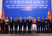 Lễ kỷ niệm 74 năm ngày thiết lập quan hệ ngoại giao Việt Nam-Trung Quốc