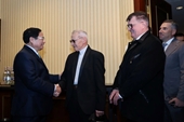 Thủ tướng Chính phủ Phạm Minh Chính tiếp bạn bè hữu nghị Romania-Việt Nam