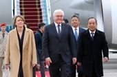 Tổng thống Cộng hòa Liên bang Đức bắt đầu chuyến thăm cấp Nhà nước đến Việt Nam