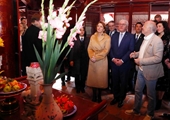 Tổng thống Đức và Phu nhân tham quan Khu Di tích Lịch sử Văn Miếu-Quốc Tử Giám