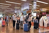 Sân bay lớn nhất Singapore đón lượt khách gần bằng 90 mức trước đại dịch