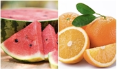 10 loại trái cây, rau củ cung cấp nước và năng lượng cho cơ thể