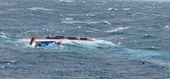 5 thủy thủ người Việt được cứu trên tàu cá bị lật ở Hàn Quốc