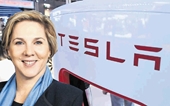 Nữ Chủ tịch của công ty xe điện Tesla Không sợ thất bại