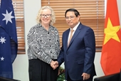Thủ tướng Phạm Minh Chính tiếp Chủ tịch Nhóm Nghị sỹ hữu nghị Australia-Việt Nam