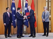 Tuyên bố chung về việc nâng cấp quan hệ Việt Nam-Australia