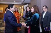 Hình ảnh Thủ tướng gặp Hội Trí thức và Chuyên gia Việt Nam tại Australia