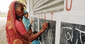 Mô hình lớp học đường phố của thầy giáo Ấn Độ