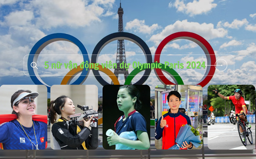 Chân dung 5 nữ vận động viên Việt Nam giành vé dự Olympic Paris 2024