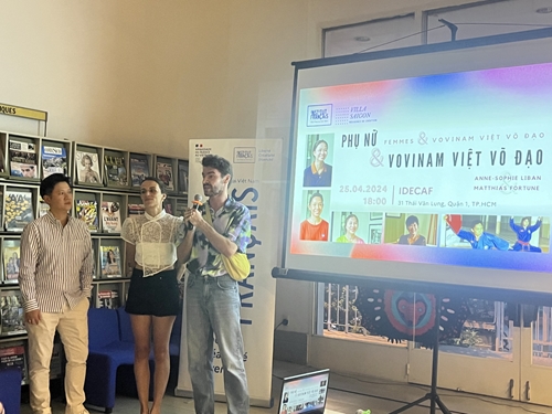 2 diễn viên Pháp kể chuyện phụ nữ Việt mê Vovinam