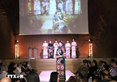 Ấn tượng Áo dài Việt Nam tại sự kiện trình diễn trang phục dân tộc ở London