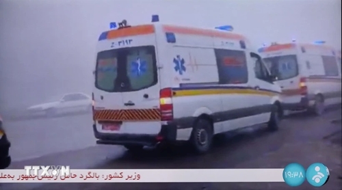 Không có người sống sót trong vụ máy bay của Tổng thống Iran gặp nạn