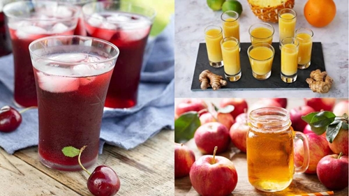 Người axit uric cao có nên uống nước ép trái cây không