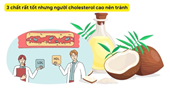 3 chất bổ sung rất tốt nhưng người có cholesterol cao nên tránh