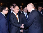 Tổng thống Nga Putin kết thúc tốt đẹp chuyến thăm cấp Nhà nước tới Việt Nam