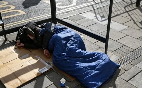 Số người ngủ trên phố ở London tăng lên mức cao kỷ lục