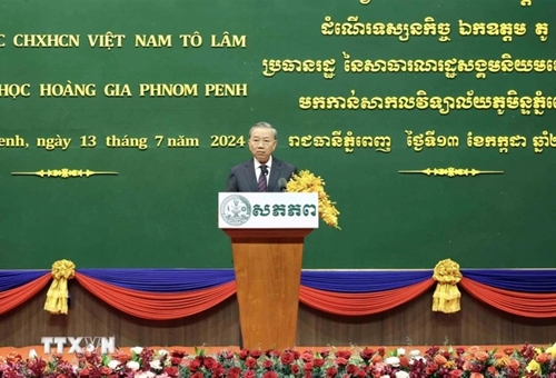 Chủ tịch nước Việt Nam hoan nghênh, tiếp nhận các học sinh, sinh viên Campuchia