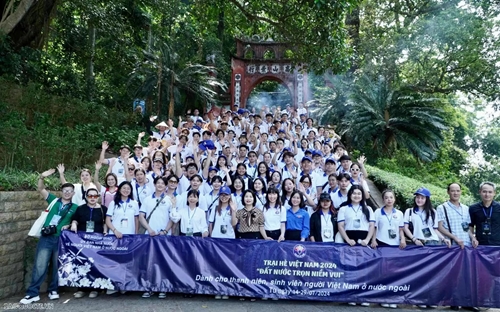 Trại hè Việt Nam 2024 Gần 120 kiều bào trẻ mong chờ những trải nghiệm đẹp khi trở về nguồn cội
