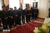 Đại sứ quán Việt Nam tại LB Nga mở sổ tang và tổ chức lễ viếng Tổng Bí thư