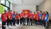 Olympic 2024 Đại sứ Việt Nam tại Pháp thăm hỏi Đoàn Thể thao Việt Nam