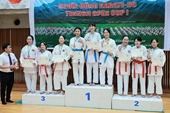 120 vận động viên tham gia giải Karate-do cho người Việt tại Nhật Bản