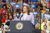 Phó Tổng thống Kamala Harris đang có lợi thế trước ông Donald Trump