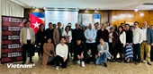 Giao lưu hữu nghị giữa Đại sứ quán Việt Nam và Cuba tại Argentina
