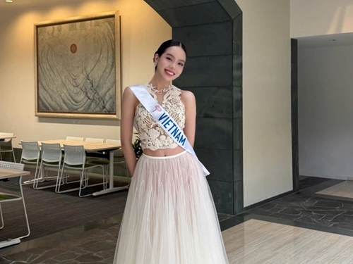 Miss International 2024 Hoa hậu Thanh Thủy dạy tiếng Việt cho thí sinh các nước