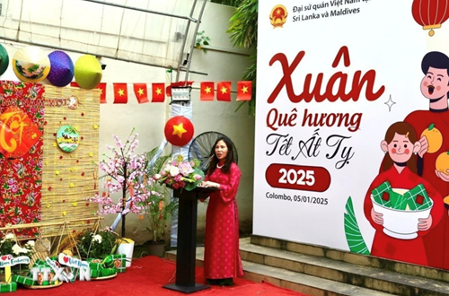 Xuân Quê hương 2025 với cộng đồng người Việt trên đảo quốc Sri Lanka