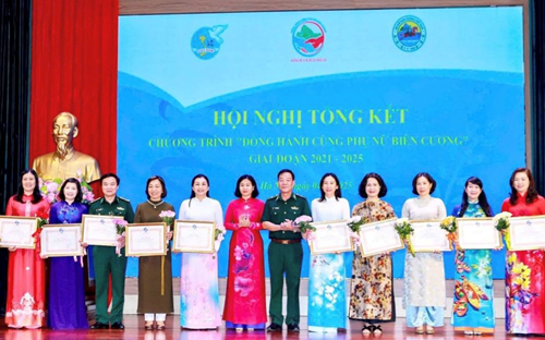5 năm Chương trình Đồng hành cùng phụ nữ biên cương  Tổng nguồn lực huy động hơn 294 tỷ đồng